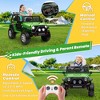 JOYRACER 24V 2-Seater Ride-On Toys Truck for Kids, 2×200W Motors, Electric Toys Car w/ 4 Wheels Spring Suspension, 3 Speeds, LED, Bluetooth Music - 4 of 4