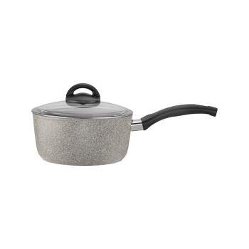 BALLARINI Parma by HENCKELS Forged Aluminun Nonstick Saucepan with Lid, Made in Italy