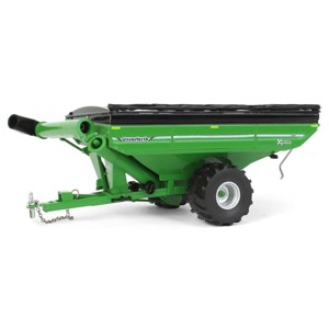 Spec Cast 1/64 Green Unverferth X-Treme 1319 Grain Cart with Flotation Tires UBC-030 - 1 of 4