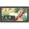 PosterPalooza | Photo Size Shabby Chic Black Picture Frame - UV Acrylic, Foam Board Backing, Hanging Hardware - 2 of 4