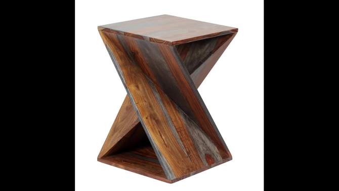 Adelaine Twist Design Accent Table - Treasure Trove Accents, 2 of 8, play video