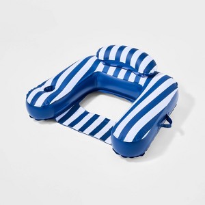 Pool Lounge Chair Navy - Sun Squad™ - 1 of 4
