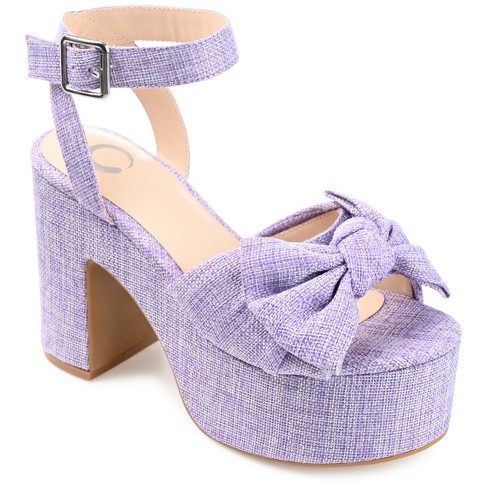 Purple cheap platform sandals