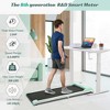 BestParts 2-in-1 Under Desk Treadmill – 2.5 HP Motor, 260 lbs Capacity, LED Display, Remote Control, Green - 2 of 4