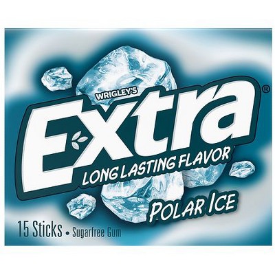 Extra Sugarfree Gum Polar Ice 15.0 ea