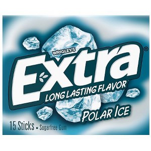 Extra Sugarfree Gum Polar Ice 15.0 ea - 1 of 1