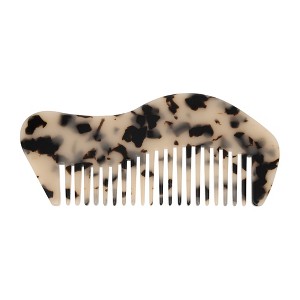 Unique Bargains Portable Special Shape Hair Comb 1 Pc - 1 of 4
