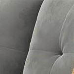 light gray chenille