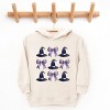 The Juniper Shop Coquette Witch Hat Collage Toddler Hoodie - 2 of 4