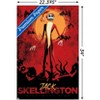 Trends International Disney Tim Burton's The Nightmare Before Christmas - Red Jack Unframed Wall Poster Prints - 3 of 4