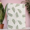 Kitcheniva Small Linen Cover Photo Album for 100 Photos, 4x6 Photo Album, Green Leaf - 3 of 4