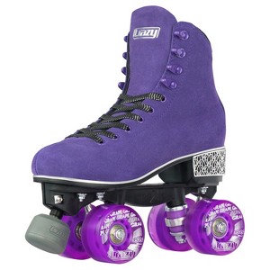 Crazy Skates Evoke Roller Skates For Women - Stylish Suede Quad Skates - 1 of 4