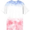United States Of America Flag Adult Americana Wash Crew Neck Short Sleeve T-shirt - 3 of 4
