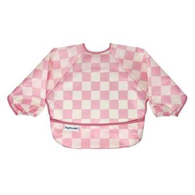 Tiny Twinkle Mess-Proof/Waterproof Long-Sleeve Baby Bib, Machine Washable Smock for Eating