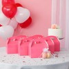 24 Pack Paper Gable Treat Boxes, Neon Party Favor Gift Box for Birthday, Wedding & Baby Shower, 6.2 x 3.5 in - 3 of 4