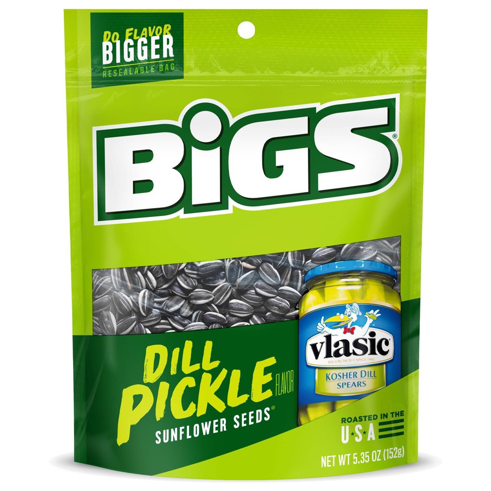 DILL PICKLE SUNFLOWER SEEDS, DILL PICKLE 152g  ((BBD: nov-2022))