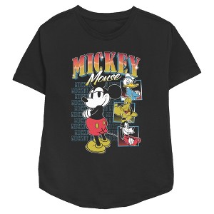 Women's Mickey & Friends Cool Crew T-Shirt - 1 of 3