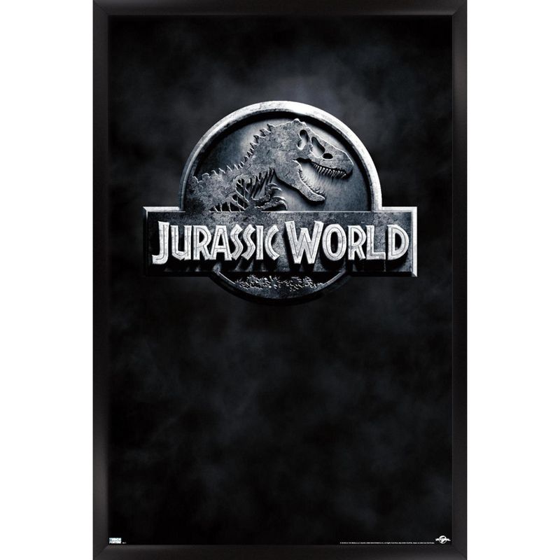 Trends International Jurassic World - Logo Framed Wall Poster Prints, 1 of 7