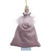 Kurt Adler Wood Ornament for Christmas Tree, Swarovski King Nutcracker - 3 of 4