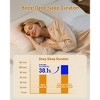 Vipbear 3 Inch Memory Foam - High Density Mattress Pad for Back Pain Relief - Breathable Washable Cover with Anti-Slip Straps - 2 of 4