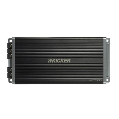 Kicker 47KEY5001 500-Watt Mono Channel Amp With Start/Stop Capability
