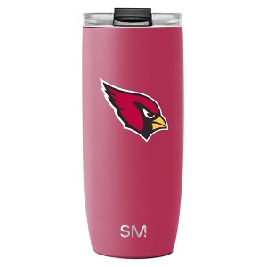 NFL Arizona Cardinals Simple Modern Stainless Steel Voyager Travel Mug - 20oz - 1 of 3