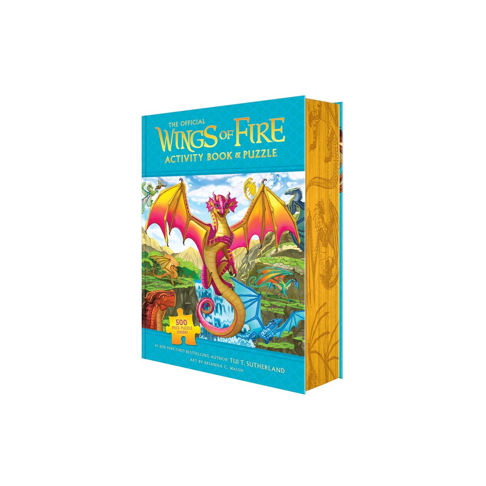Wings of Fire: The Official Activity Book and Puzzle - by Tui T Sutherland (Hardcover)
