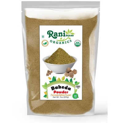 Organic Baheda Powder (terminalia Bellirica Powder) - 7oz (200g) - Rani ...