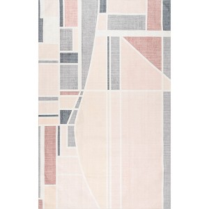 Nuloom Dannie Modern Geometric Pet Friendly Machine Washable Area Rug - 1 of 4