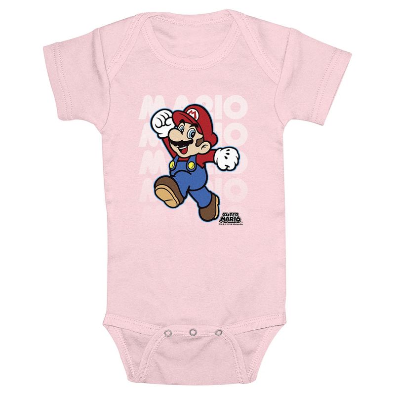 Infant's Nintendo Jumping Mario Onesie, 1 of 4