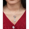 Disney Pixar Up Adventure House Balloon Silver Plated Pendant Necklace, 18" - 2 of 4