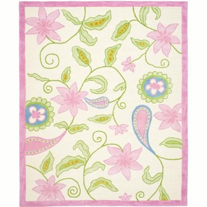 Safavieh Kids SFK351 Hand Tufted Indoor Rug - Safavieh - 1 of 4