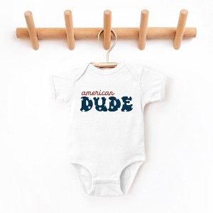 The Juniper Shop American Dude Stars Baby Bodysuit - 1 of 2