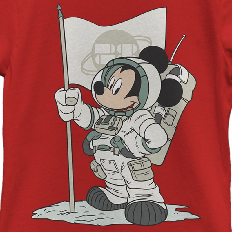 Girl's Disney Mickey Mouse Astronaut T-Shirt, 2 of 6
