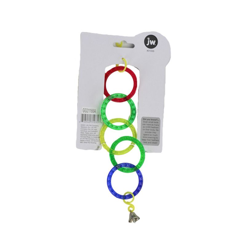 JW Insight Olympic Rings Bird Toy, 3 of 5