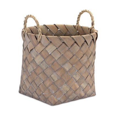 Melrose Natural Wicker Basket Set of 3