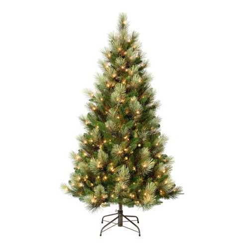 National Tree Company First Traditions 6' Pre-lit Charleston Pine ...