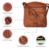 Generic Leather Crossbody Bag For Women - Medium Size Crossover Shoulder Handbag - 3 of 4