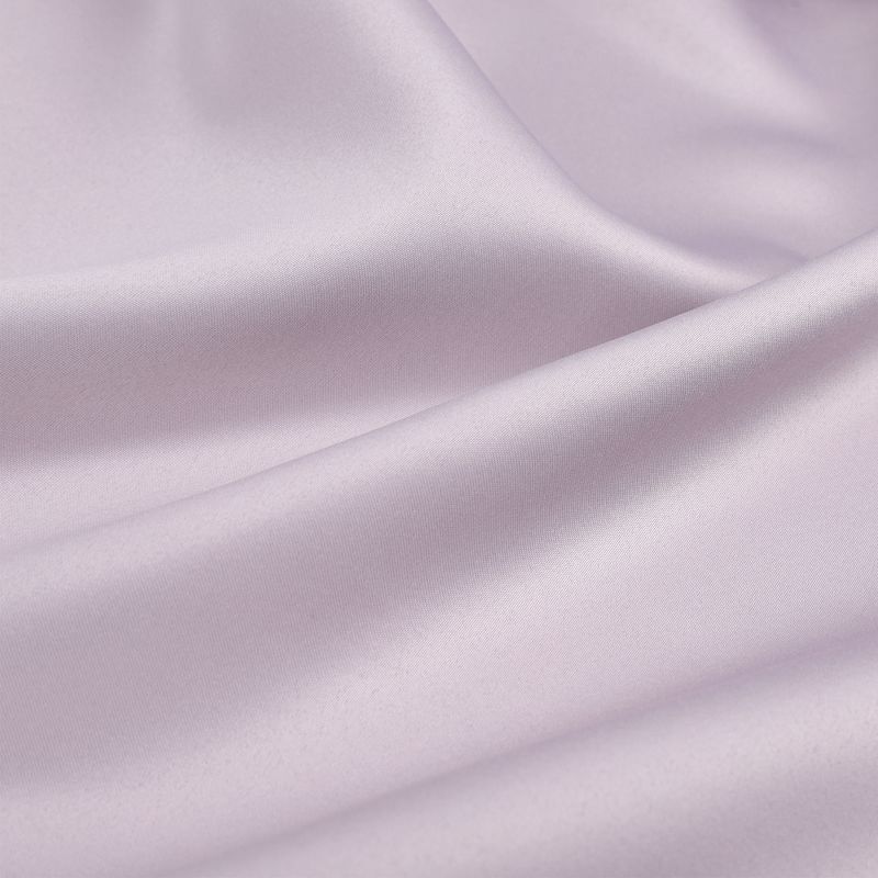 PiccoCasa Body Soft Solid for Hair and Skin Pillow Cases Light Lilac 20"x54", 3 of 5