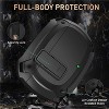 HTUTWOO Compatible With Beats Studio Buds/Buds+ Case Cover 2021/2023, Secure Lock Cool Beats Studio Buds Plus Protective Shell With Keychain - 2 of 4