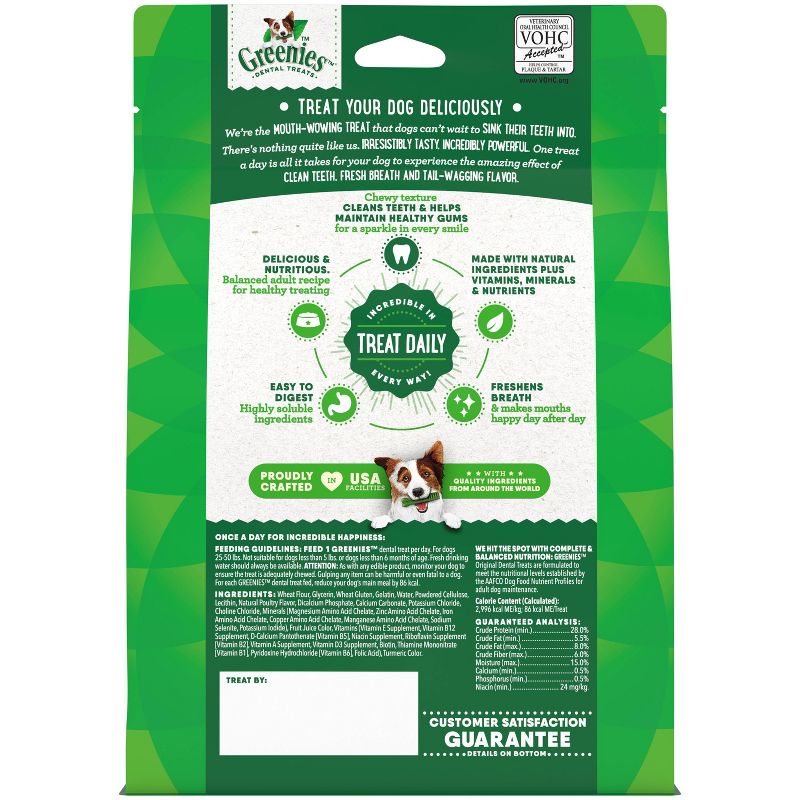 Greenies Regular Original Chicken Flavor Adult Dental Dog Treats, 4 of 15