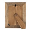 Sagebrook Home 5" x 7" Decorative Photo Frame - Contemporary Polyresin and Wood Brown and White Dog Paw Design Picture Frame - Home - 4 of 4