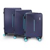 Mirage Luggage Mona ABS Hard shell Lightweight 360 Dual Spinning Wheels with Combo Lock 3 Piece Luggage Set - 2 of 4