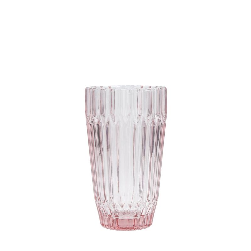 6pk 14.8oz Archie Iced Beverage Glasses Pink - Fortessa Tableware Solutions, 1 of 4