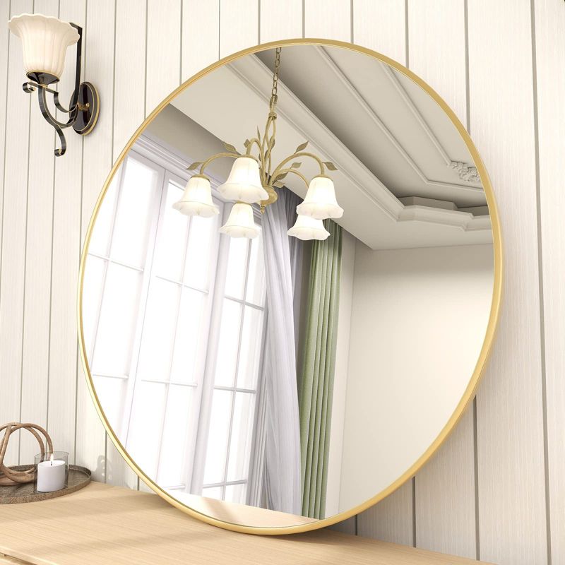 HOMLUX Round Wall Mirror, 1 of 7