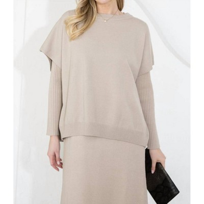 Women's Sophie Knitted Turtleneck Vest - JOH