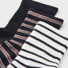 Women's Cushioned Striped/Solid 3pk Mid Crew Socks - Universal Thread™ 4-10 - 3 of 3