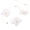 Unique Bargains Artificial Decorative Wedding Craft Pearl Wire Garland 2 Pcs - 4 of 4