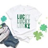 Simply Sage Market Women's Lucky Stacked Distressed Short Sleeve Graphic Tee - 2 of 3