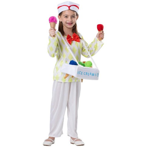 Dress Up America Ice Cream Vendor Costume For Kids : Target